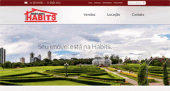 Desktop Screenshot of habits.com.br